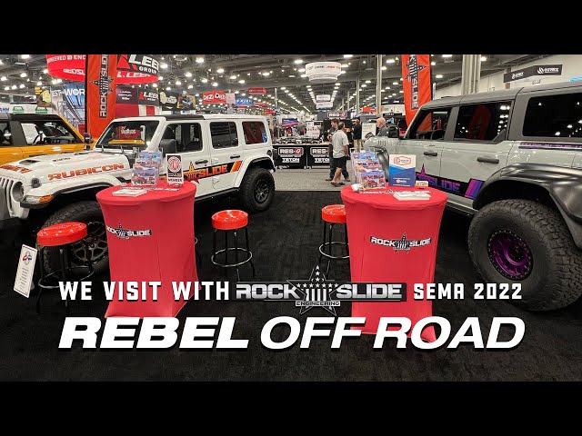 We Visit The Rock Slide Engineering Booth At SEMA 2022