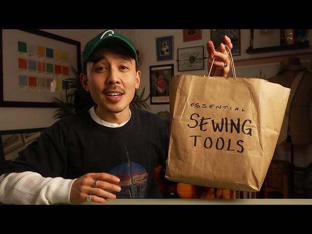 For a beginner sewing, what are the basic tools to have?