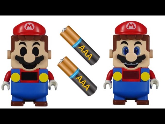 How To Change The AAA Batteries In The LEGO Mario Figure