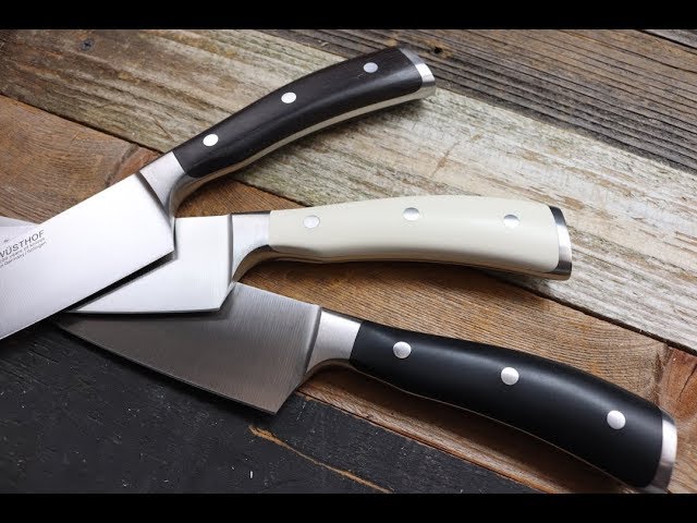 Wusthof Ikon Series: Ikon Blackwood vs Classic Ikon vs Classic Ikon Creme Chef Knives