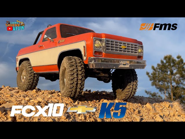 FMS FCX10 1/10 Chevrolet K5 Blazer Crawler | Unboxing & Firts Drive | Cars Trucks 4 Fun