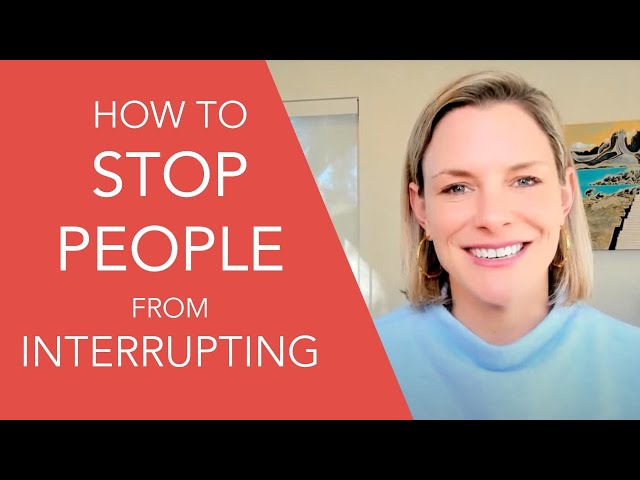 How to Stop People From Interrupting You at Work
