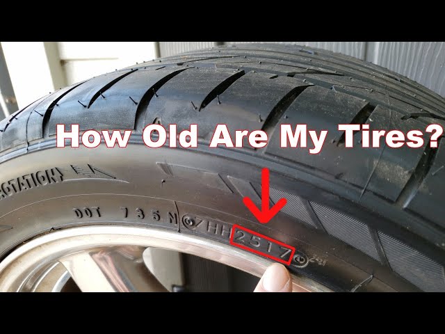 How to Read Tire Size Tire Sidewall and Manufacturing Date of a Tire