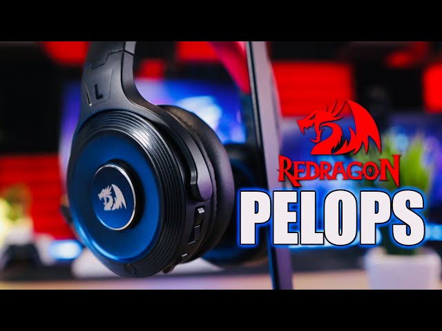 Audífono Redragon Pelops Wireless H818 🐲 Unboxing & Review