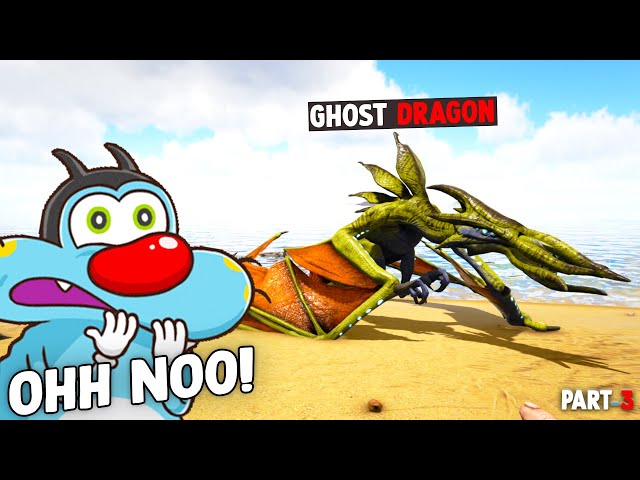 WE FOUND THE GHOST DRAGON | ARK: Survival Evolved ! #S05 Ep03 .ft Oggy