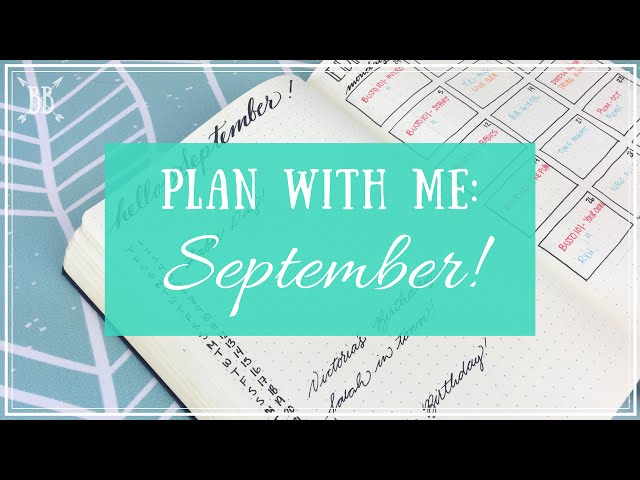 Plan With Me 09: September
