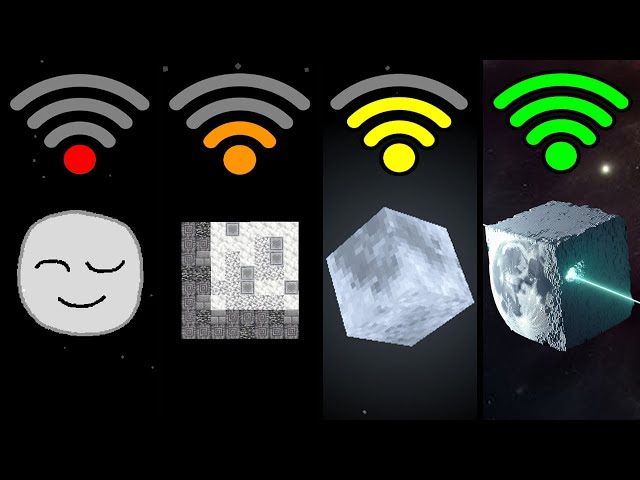 moon with different Wi-Fi in Minecraft