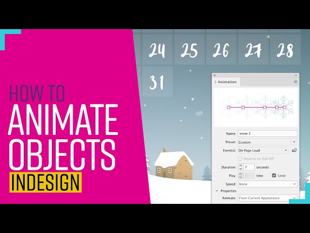 How to Create Animations in InDesign