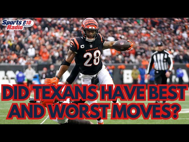 Did Texans Really Make Some of the Best and Worst Moves this NFL Offseason?