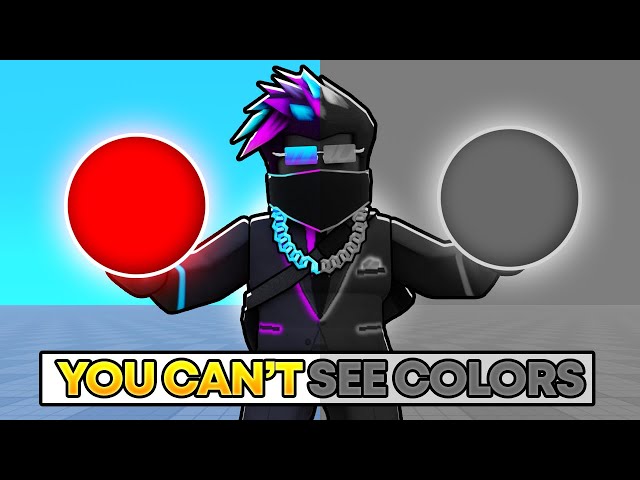 Bladeball, but i cant see colors