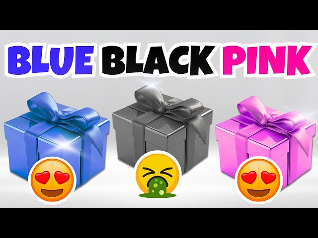 Choose Your Gift! 🎁 Blue, Black or Pink 💙🖤💗