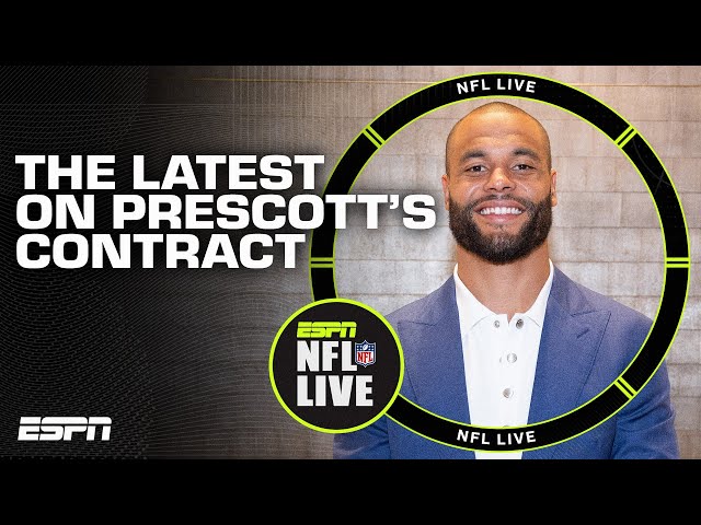 The Cowboys need a 'SENSE OF URGENCY' with Dak Prescott's contract - Marcus Spears | NFL Live