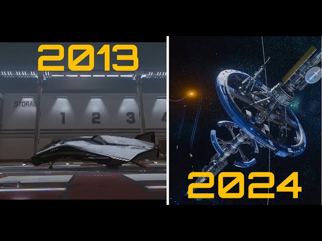 Evolution of Star Citizen Alpha Release Trailers 2013 - 2024 #starcitizenalpha  #starcitizenships