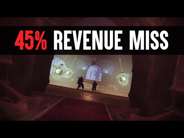 Destiny 2: How Do You Miss Revenue Projections By 45%?