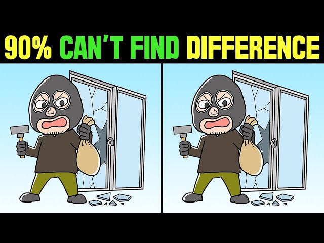 Spot The Difference : Can you find them all? [ Find The Difference #38 ]