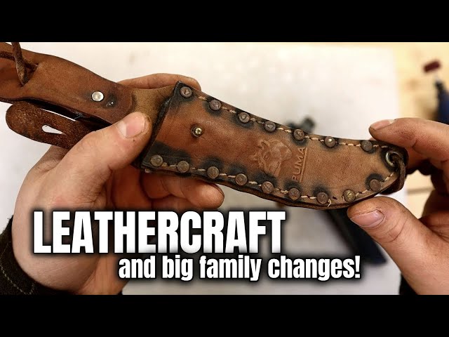 Leather Sheath Restoration! - PUMA KNIVES - [P2]