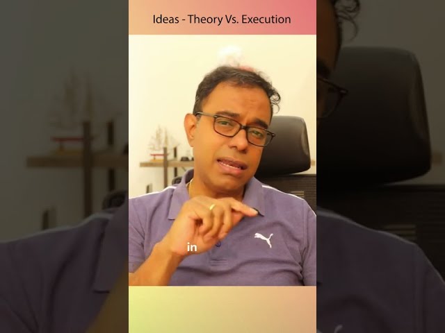 Ideas in theory Vs. Ideas in execution #shorts