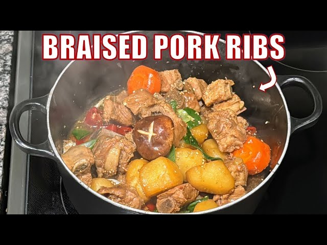 INCREDIBLE Korean Braised Pork Ribs