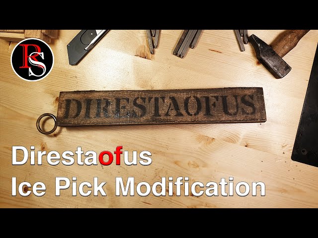 Modifying a DiResta Ice Pick - Direstaofus #12