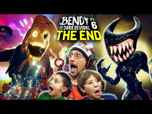 The End of Bendy and The Dark Revival! Shipahoy Wilson Boss Battle + No Exit Escape Chapter 5 Part 6