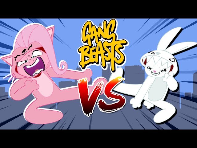 Fluttershy VS Angel Bunny GANG BEASTS 🍉 | ABSOLUTELY HILARIOUS.
