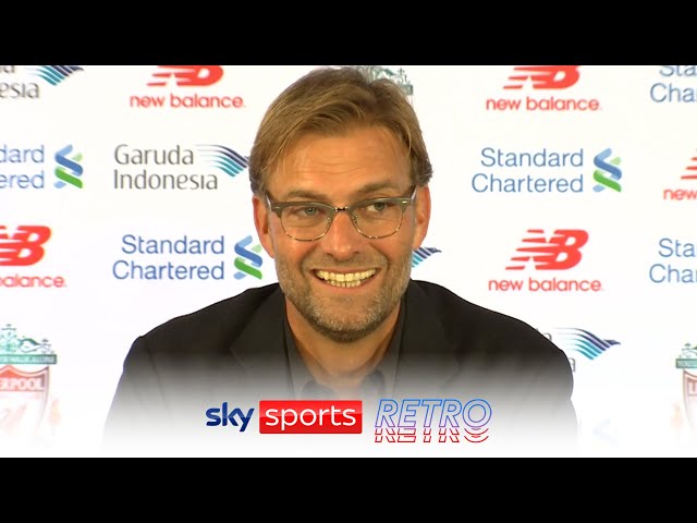 Jurgen Klopp's first Liverpool press conference