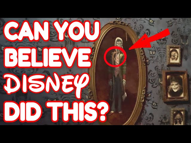 Bizarre Disneyland Details You MUST See