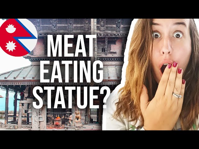 THIS STATUE ATE A GOAT! | Nepal