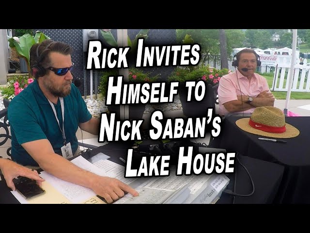 Nick Saban Talks NIL and Rick Invites Himself to the Lake House