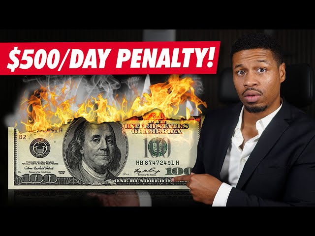 This NEW Law Will Cost Your Business $500 PER DAY Unless You Do THIS!