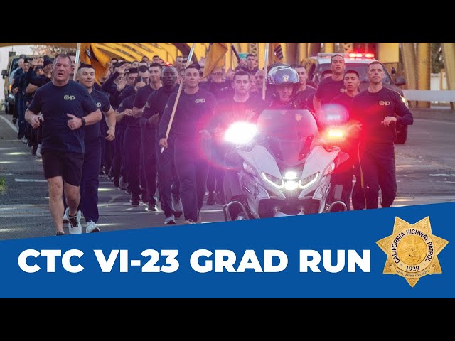 CTC VI-23 Cadet Graduation Run - California Highway Patrol