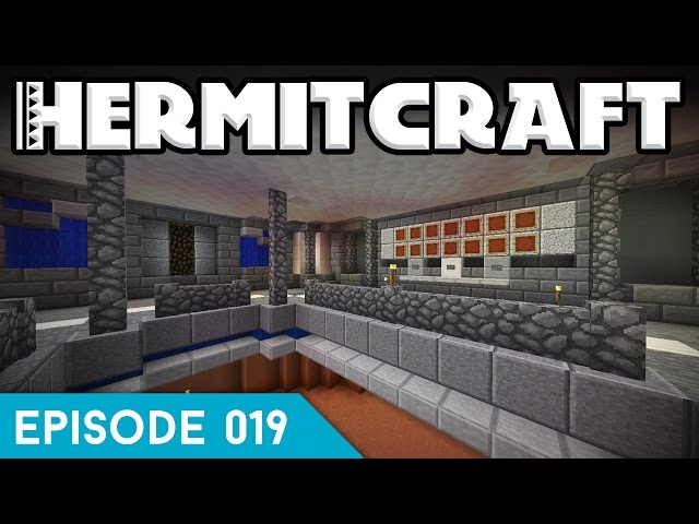 Hermitcraft IV 019 | SURVEILLANCE ROOM | A Minecraft Let's Play