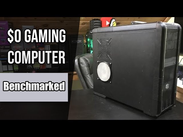 Benchmarking The Free Gaming PC | The $0 Gaming Computer