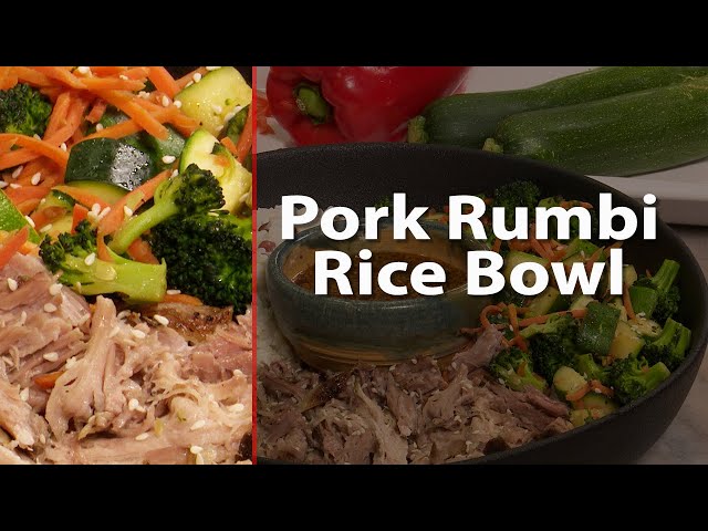 Cooking Made Easy with June: Rumby Pork Rice Bowl | 05/11/21