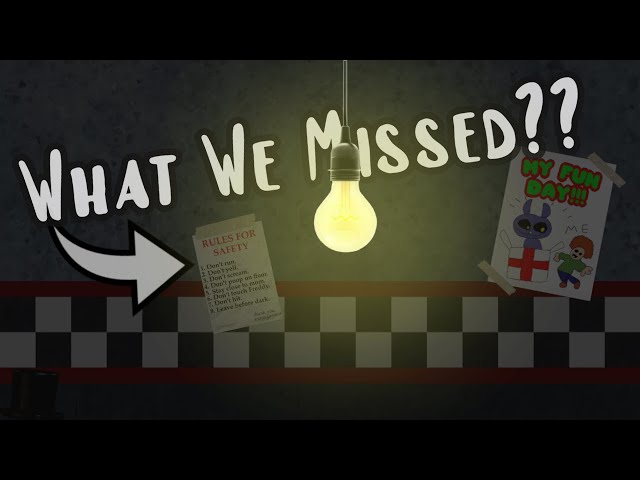 What Did We Forget?? | FNAF Theory