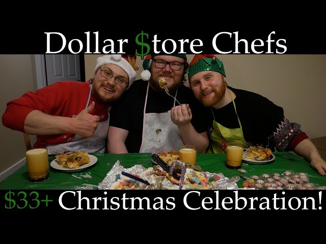 Dollar Store Chefs Christmas Special! (S2. Ep. 3)