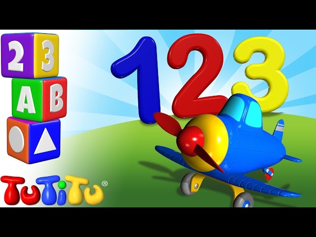🧮Fun Toddler Numbers Learning with TuTiTu Airplane toy 🛩️🧮 TuTiTu Preschool and songs🎵