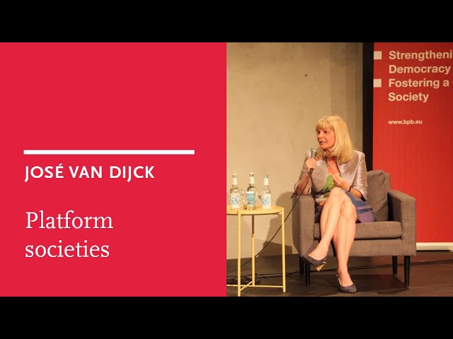 José van Dijck: Europe and responsible platform societies