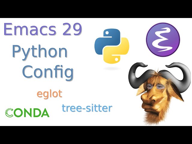 Python Configuration for Emacs 29
