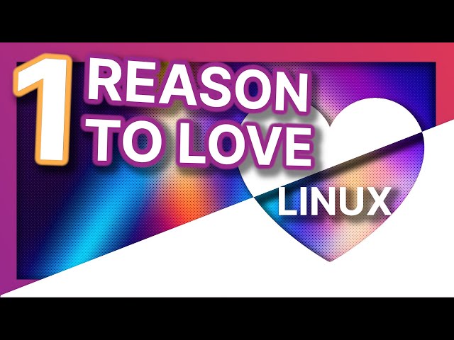 The ONE REASON why I fell in LOVE with LINUX (and a lot of other reasons)