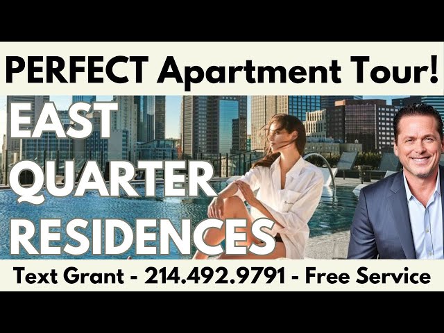 Tour the PERFECT POOL at East Quarter Residences in Downtown Dallas