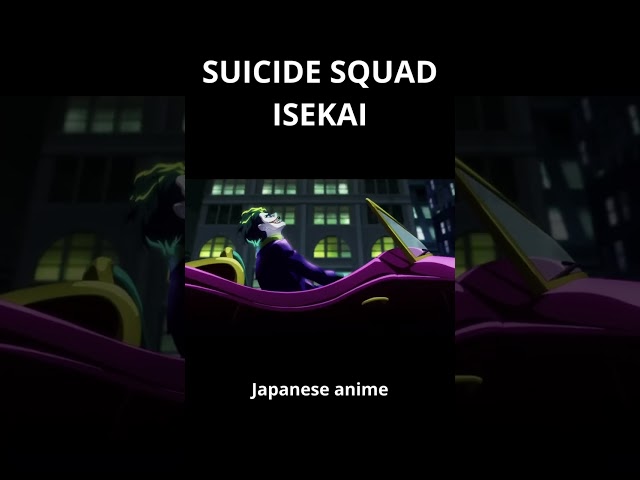 SUICIDE SQUAD ISEKAI #japan #dccomics #foryou #movie