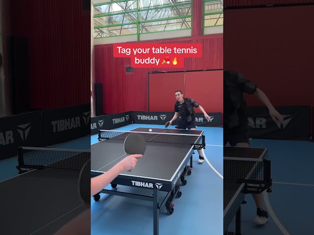 Tag your table tennis buddy 🔥🏓 #shorts