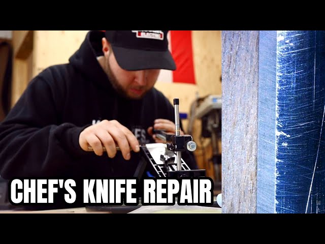 A "Professional" Ruined these Knives! - [ INSANELY SHARP EDGE RESULTS]