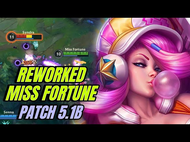 Wild Rift Miss Fortune Reworked Gameplay in Patch 5.1b | Pro Builds!
