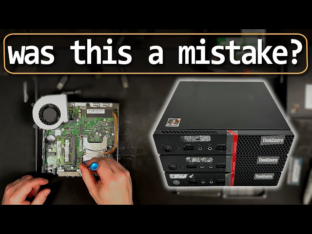 Can I Fix These Broken Lenovo Mini PCs?