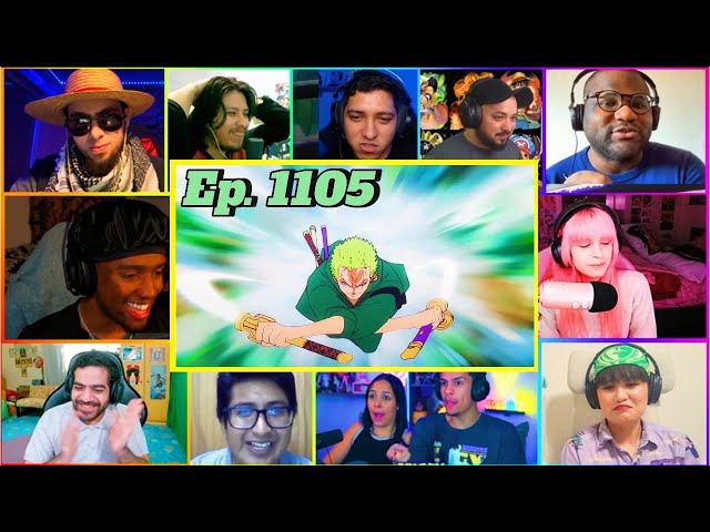 One Piece Episode  1105 |  Reaction Mashup