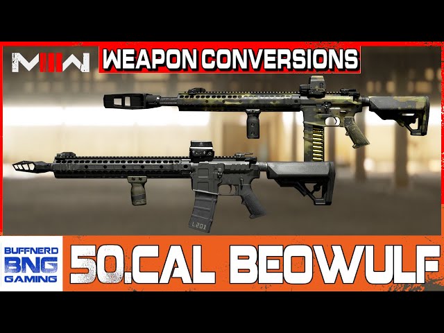 .50cal BEOWULF - Weapon Conversion - Call Of Duty Modern Warfare III