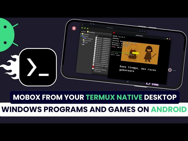 How to run WINDOWS programs/games on ANDROID - How to install Mobox Emulator (BOX64 & WINE) - Termux