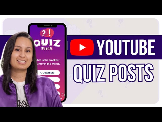 Effortlessly Create Quiz Posts On YouTube for More ENGAGEMENT!